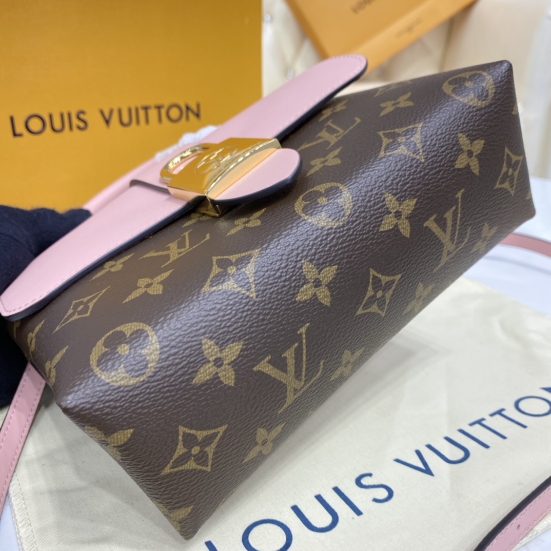 Louis Vuitton LOCKY BB Shoudler Bag M44080 Rose Poudr